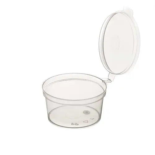 גביע רוטב 3oz עם מכסה מחובר 500 חידות