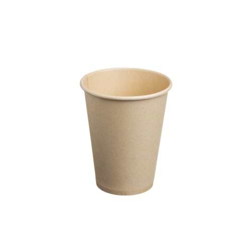 כוסות במבוק 12oz לשתייה חמה בצבע חום 1000 יח' רול מרקט Roll Market