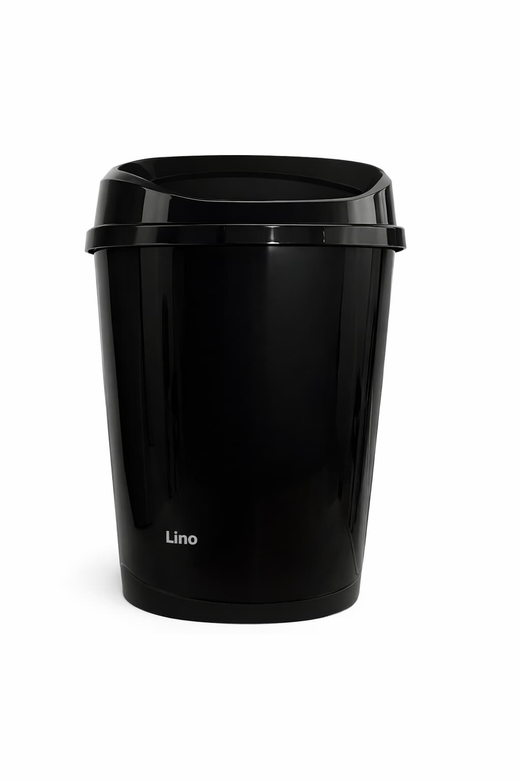 LINO פח אשפה נתלה 12 ליטר שחור רול מרקט Roll Market