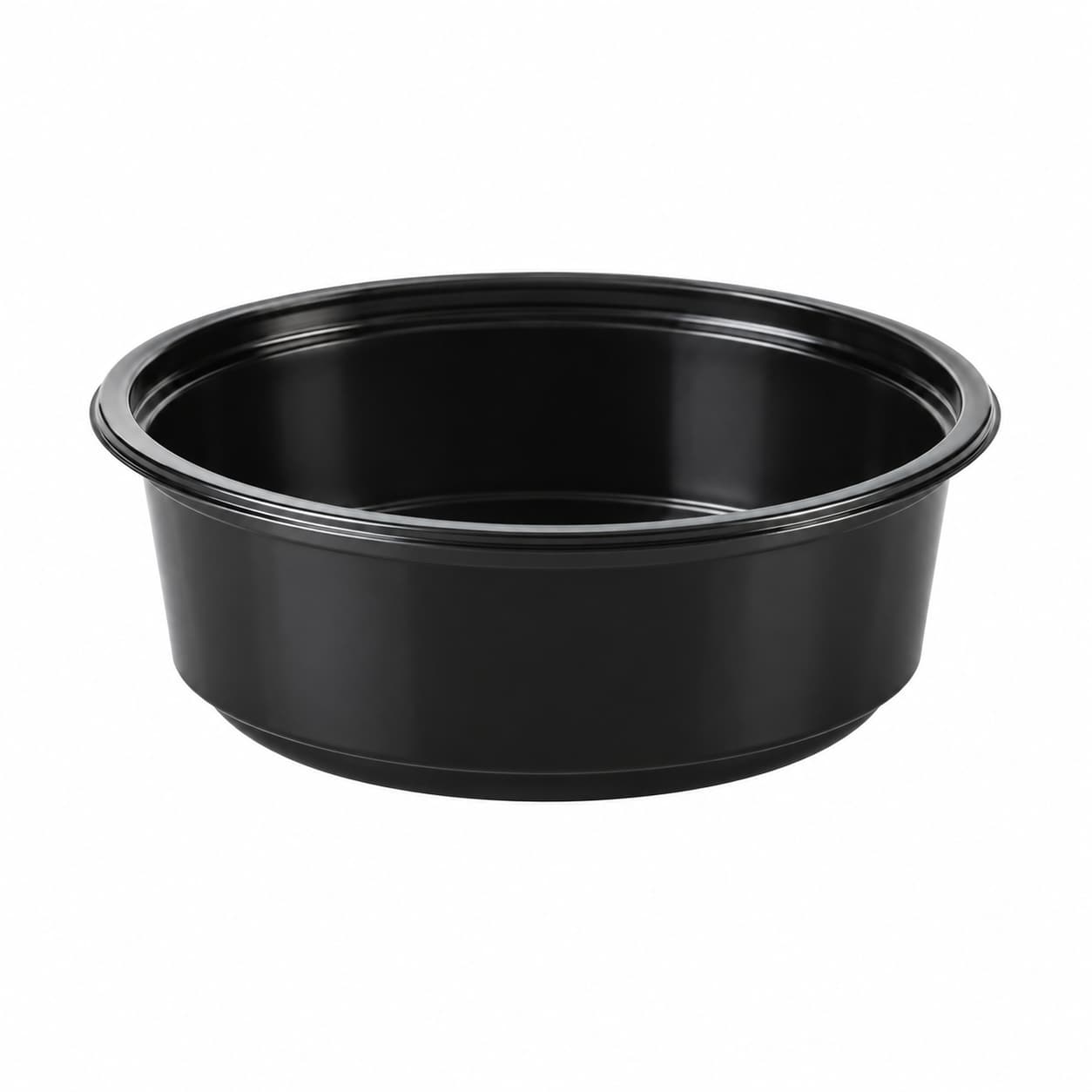 גביע PP עגול 150 מ"ל שחור 50 יח׳ רול מרקט Roll Market
