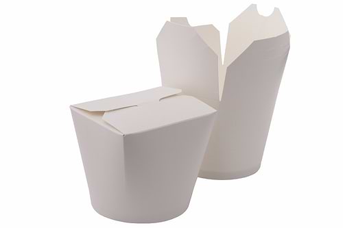 גביע נייר סיני 26oz לבן 500 יחידות