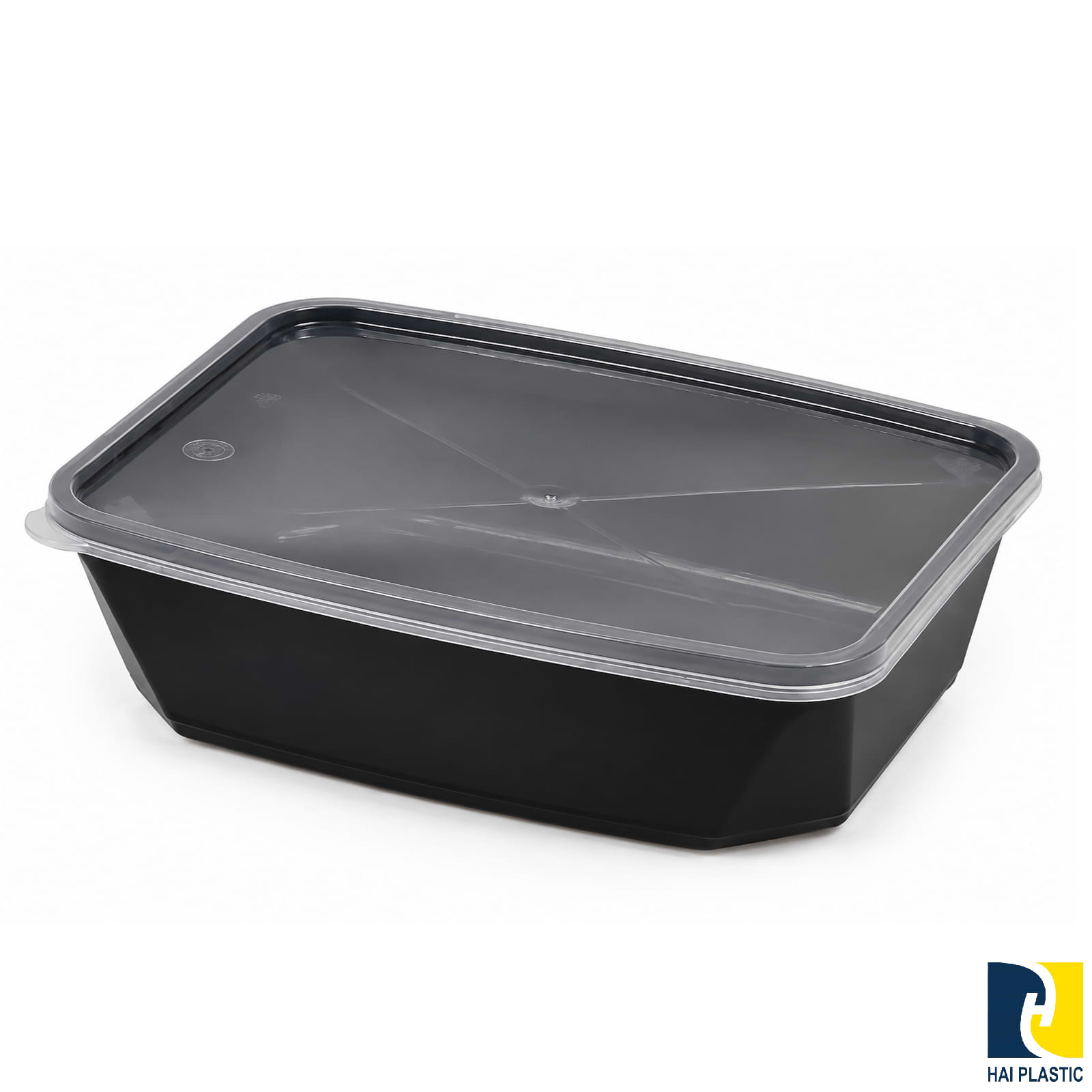 מיכל 1 ליטר שחור 135 יח' ללא מכסה רול מרקט Roll Market