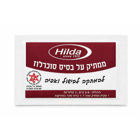 ממתיק סוכרלוז חום הילדה 1000 יח רול מרקט Roll Market