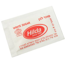 סוכר לבן מנות 1000 יחידות