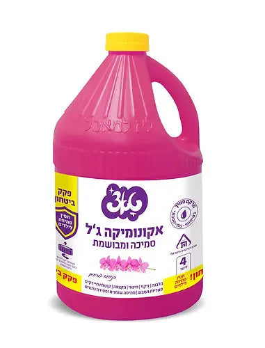 ג'ל אקונימיקה סמיכה פרחים 4 ליטר טאצ'