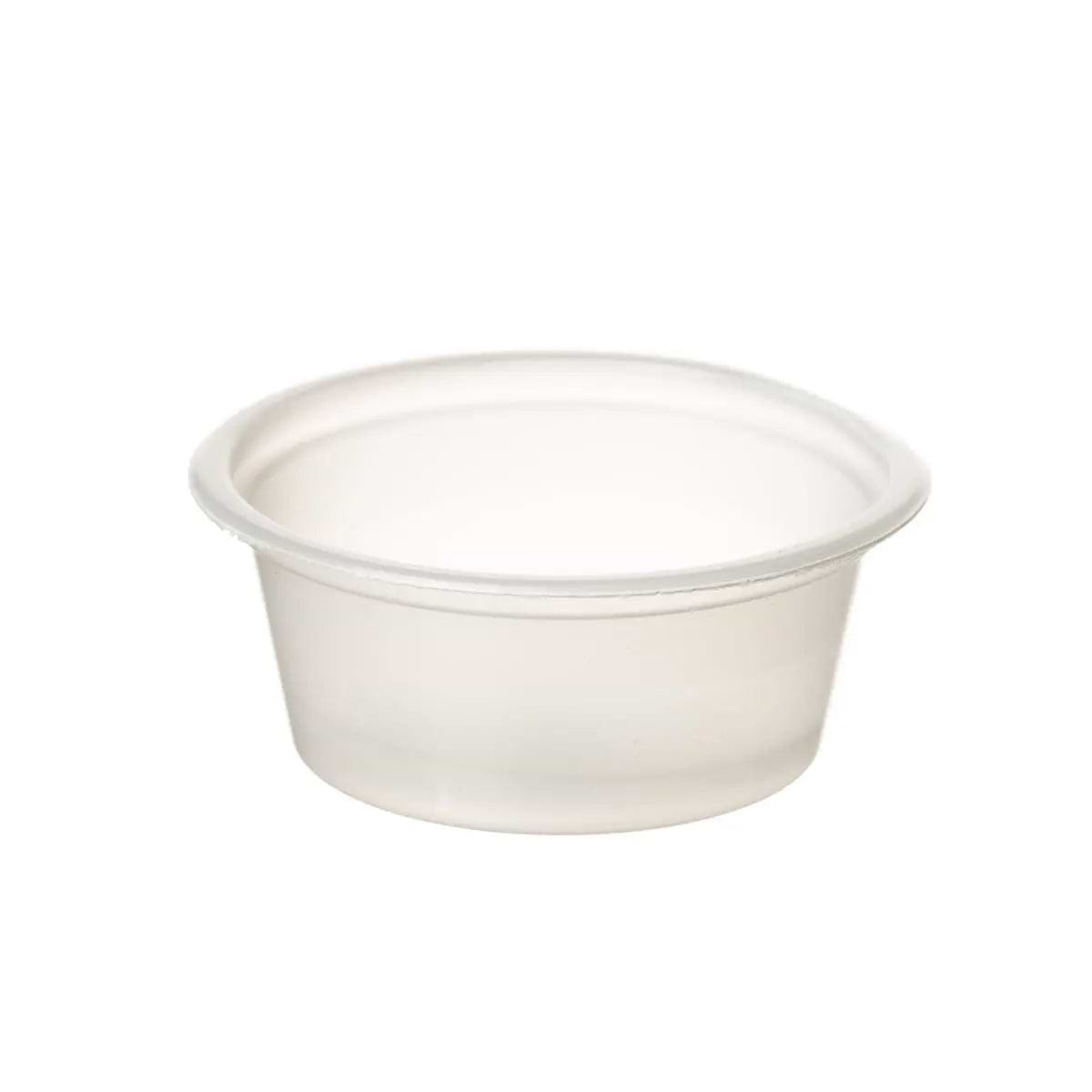 גביע רוטב 0.75oz שקוף 2500 יחידות