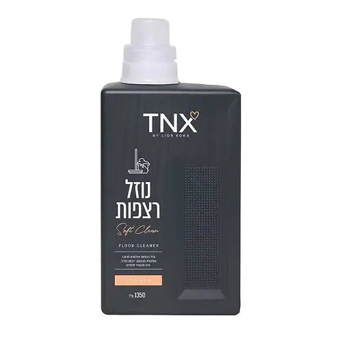 TNX נוזל רצפות 1350 מיליליטר סופט קלין
