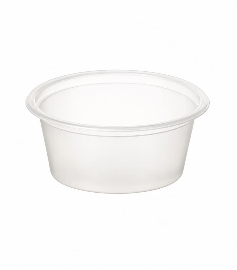 גביע רוטב 1oz שקוף 2500 יחידות רול מרקט