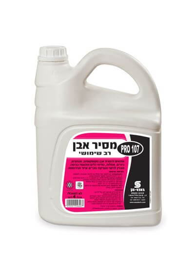 פרו 107 מסיר אבנית 4 ליטר
