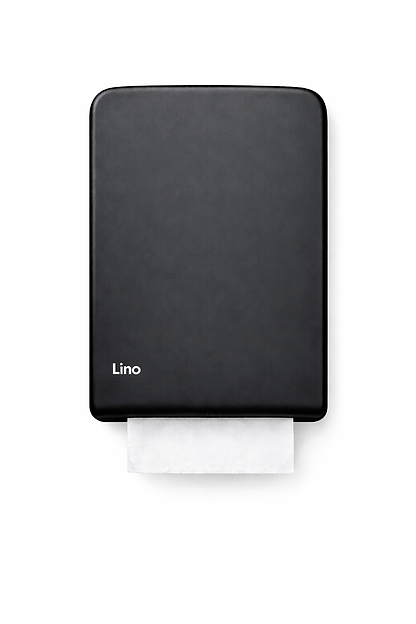 LINO מתקן לנייר צץ רץ שחור
