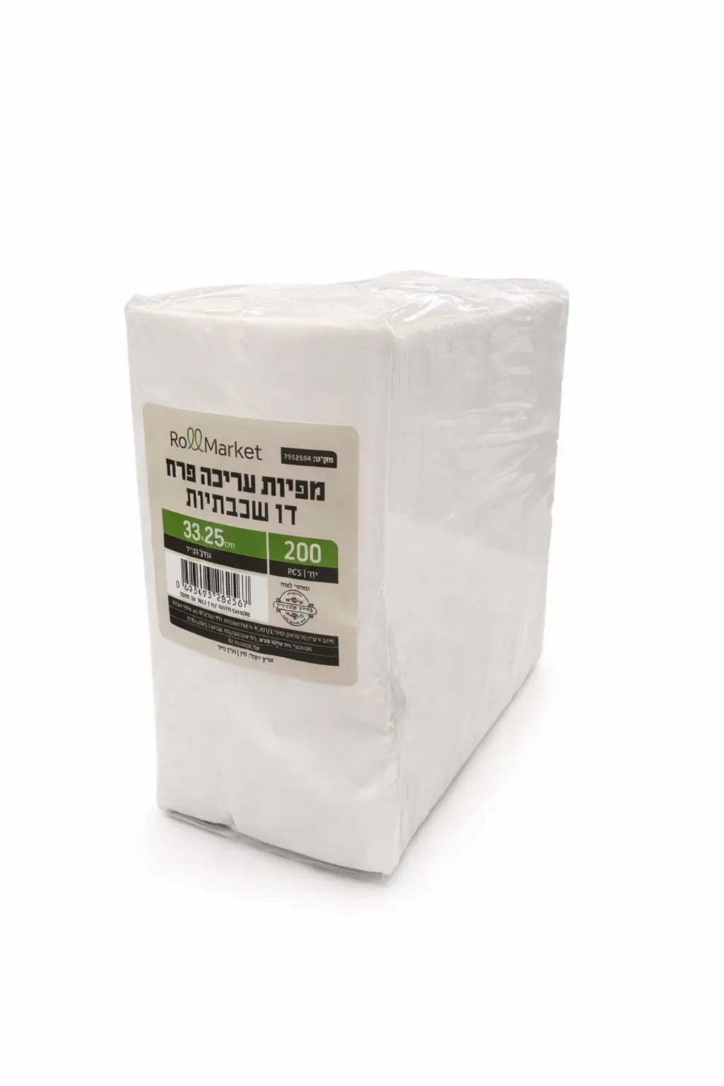 מפיות עריכה 25X33 פרח 2400 יחידות
