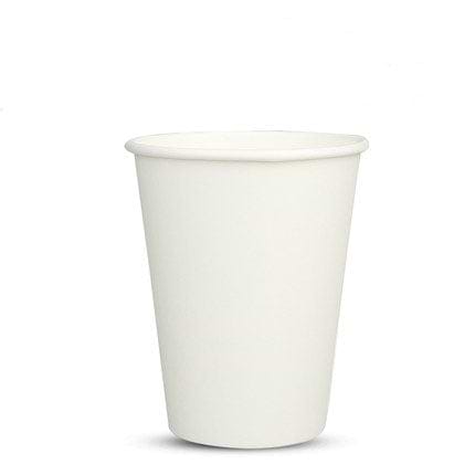 כוסות 12oz לשתייה חמה בצבע לבן