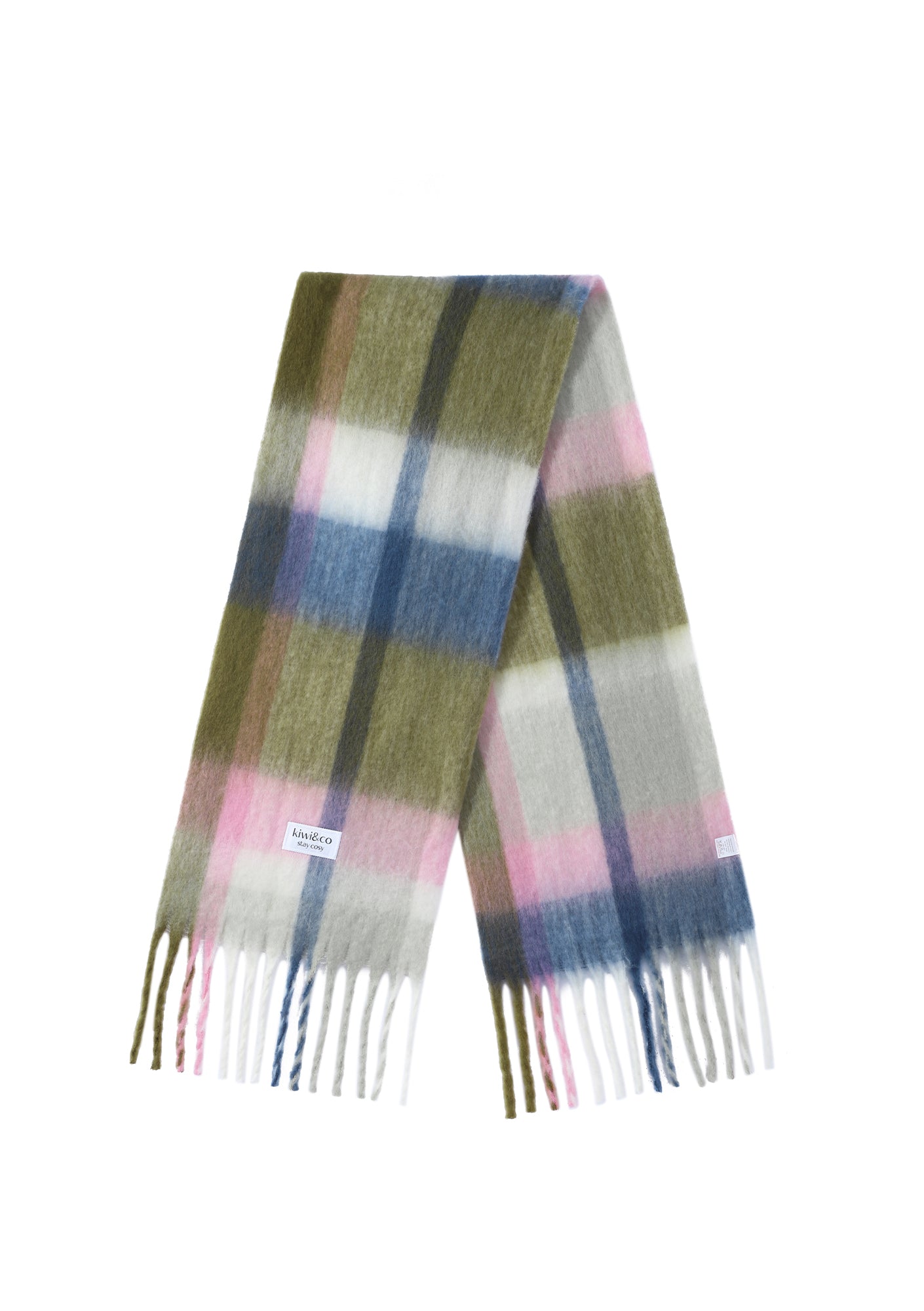Coming Soon Willow Checked Scarf