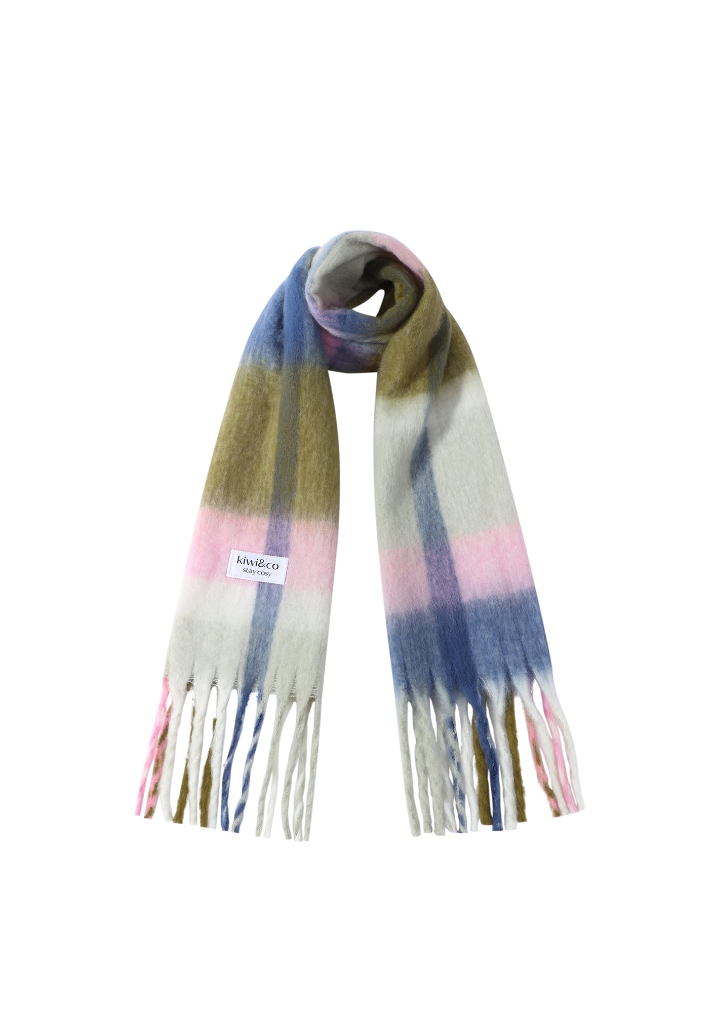 Coming Soon Willow Checked Scarf