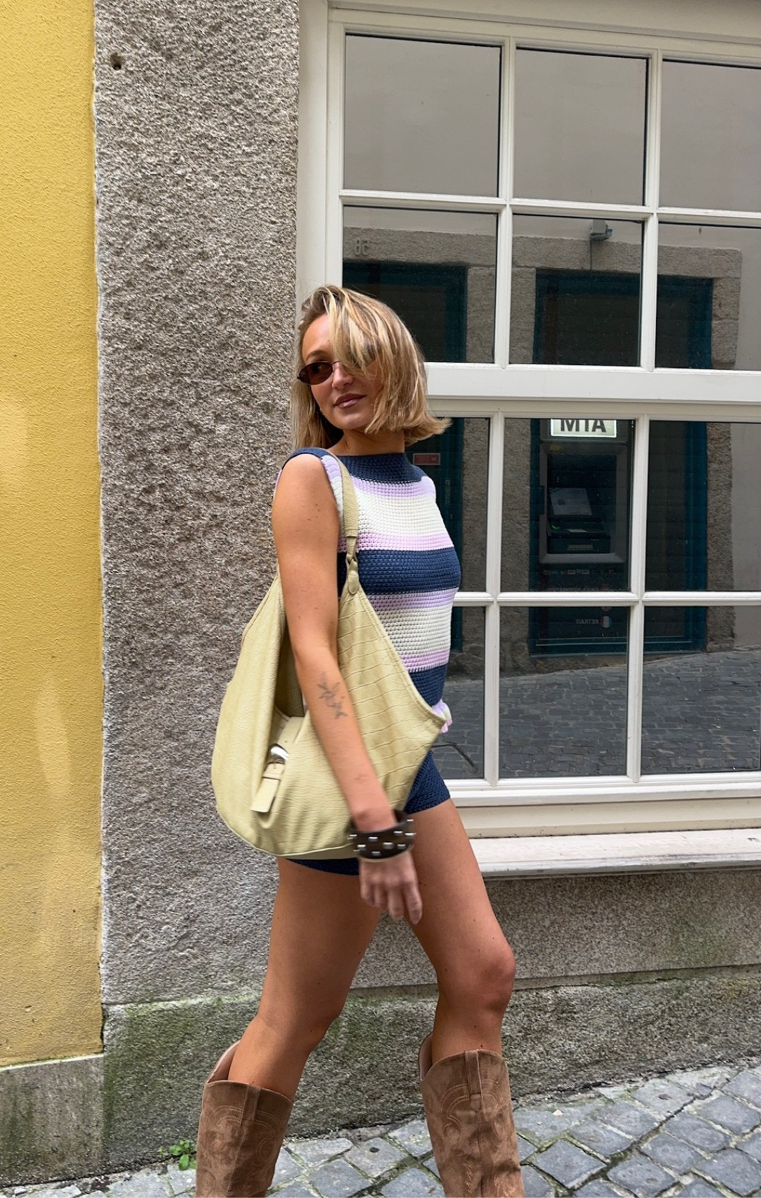 Mallow Peplum Top