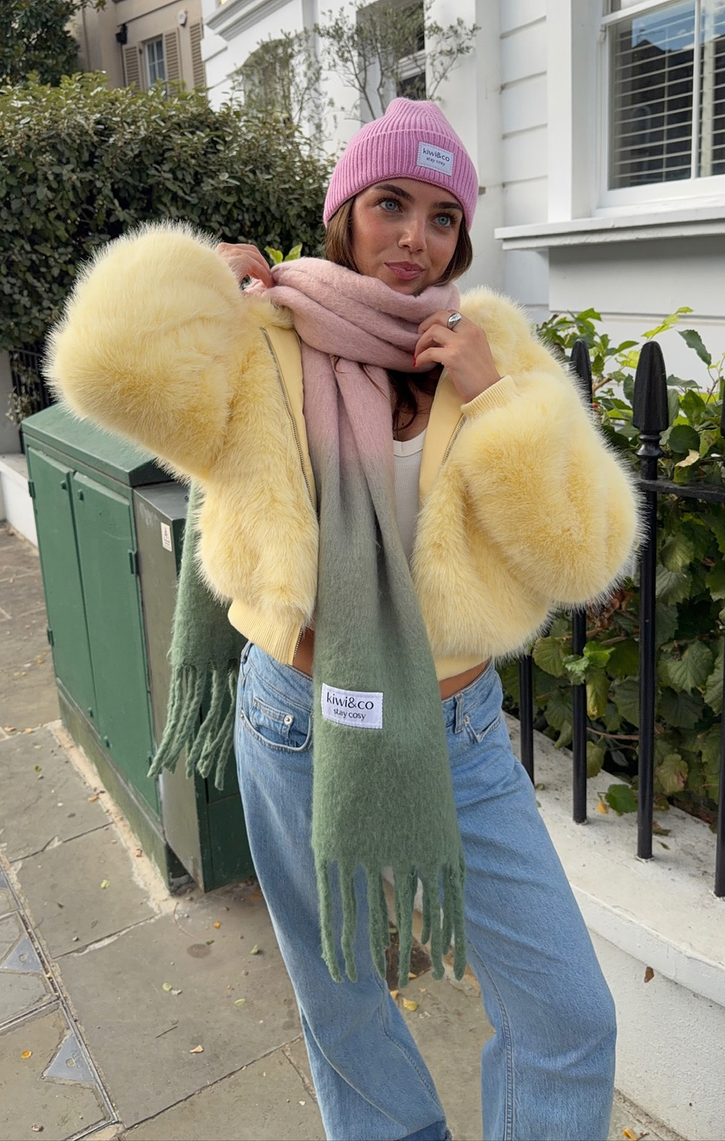Coming Soon Strawberry Matcha Scarf