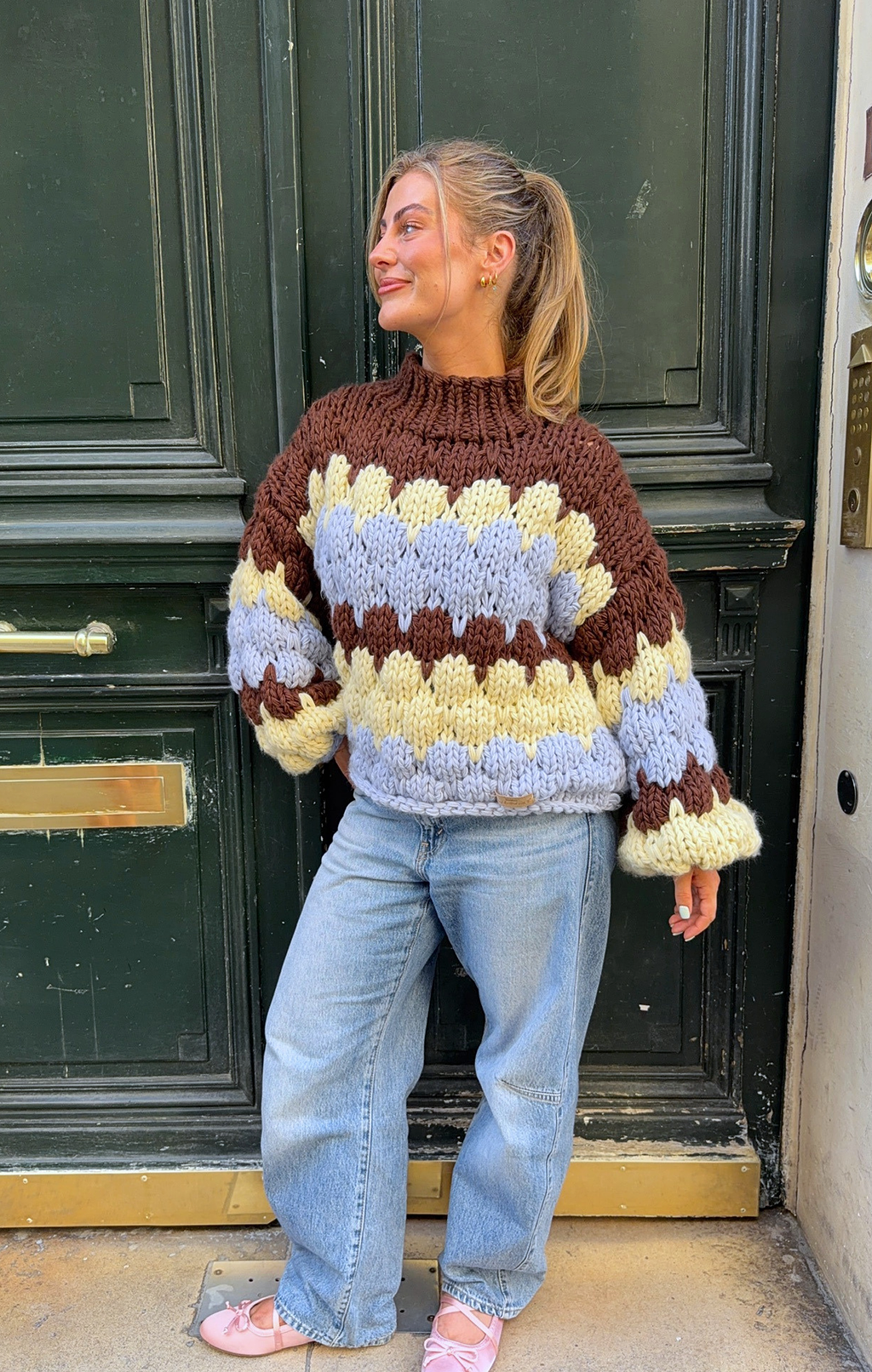 Blue Sweetheart Jumper