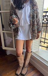 Mint Choc Love Note Cardi