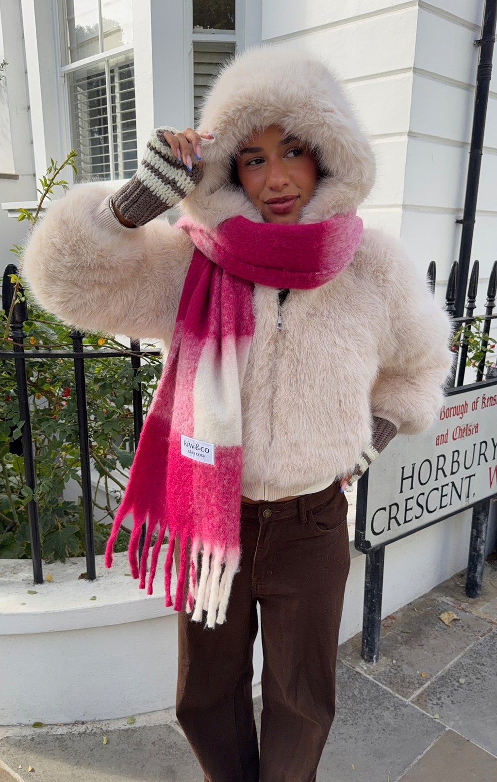 Coming Soon Raspberry Jam Scarf