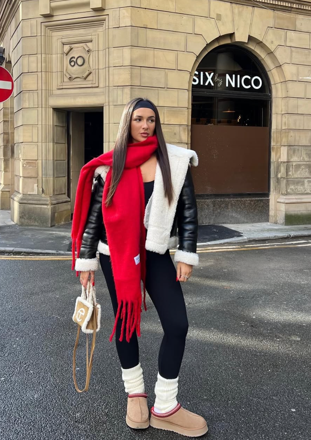 Poppy Red Scarf