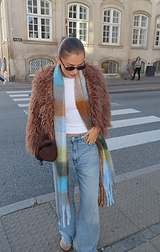 Blueberry Choc Scarf