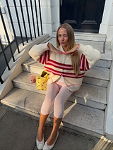Coming Soon Pink & Red Sunday Jumper