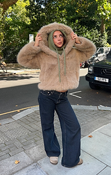 Maple Faye Faux Fur Jacket