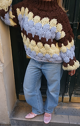 Blue Sweetheart Jumper