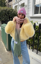 Strawberry Matcha Scarf