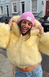 Coming Soon Petal Pink Beanie
