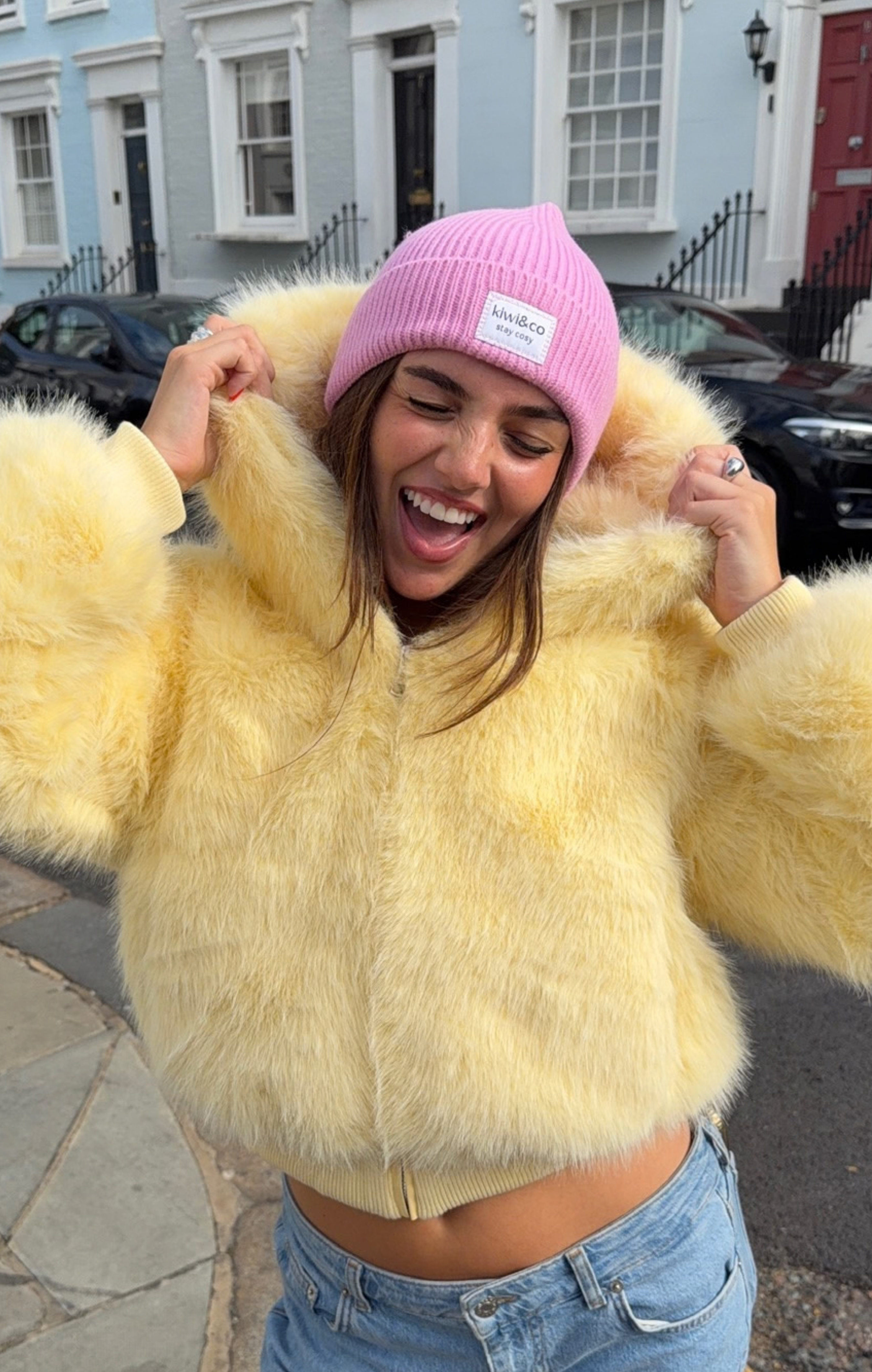 Coming Soon Petal Pink Beanie