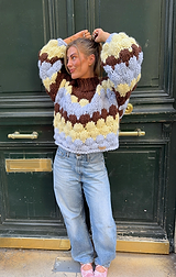 Blue Sweetheart Jumper