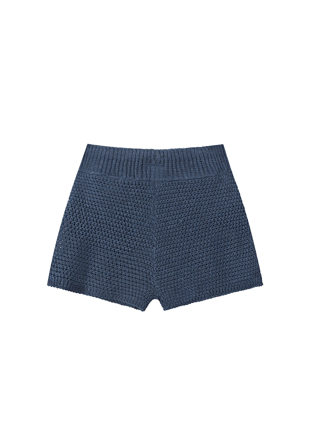 Navy Mallow Micro Shorts