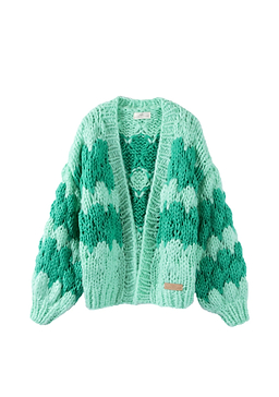 Mint Gelato Hugs & Kisses Cardigan