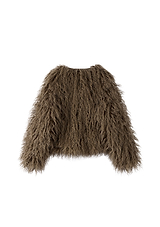Esme Faux Fur Cocoa Jacket