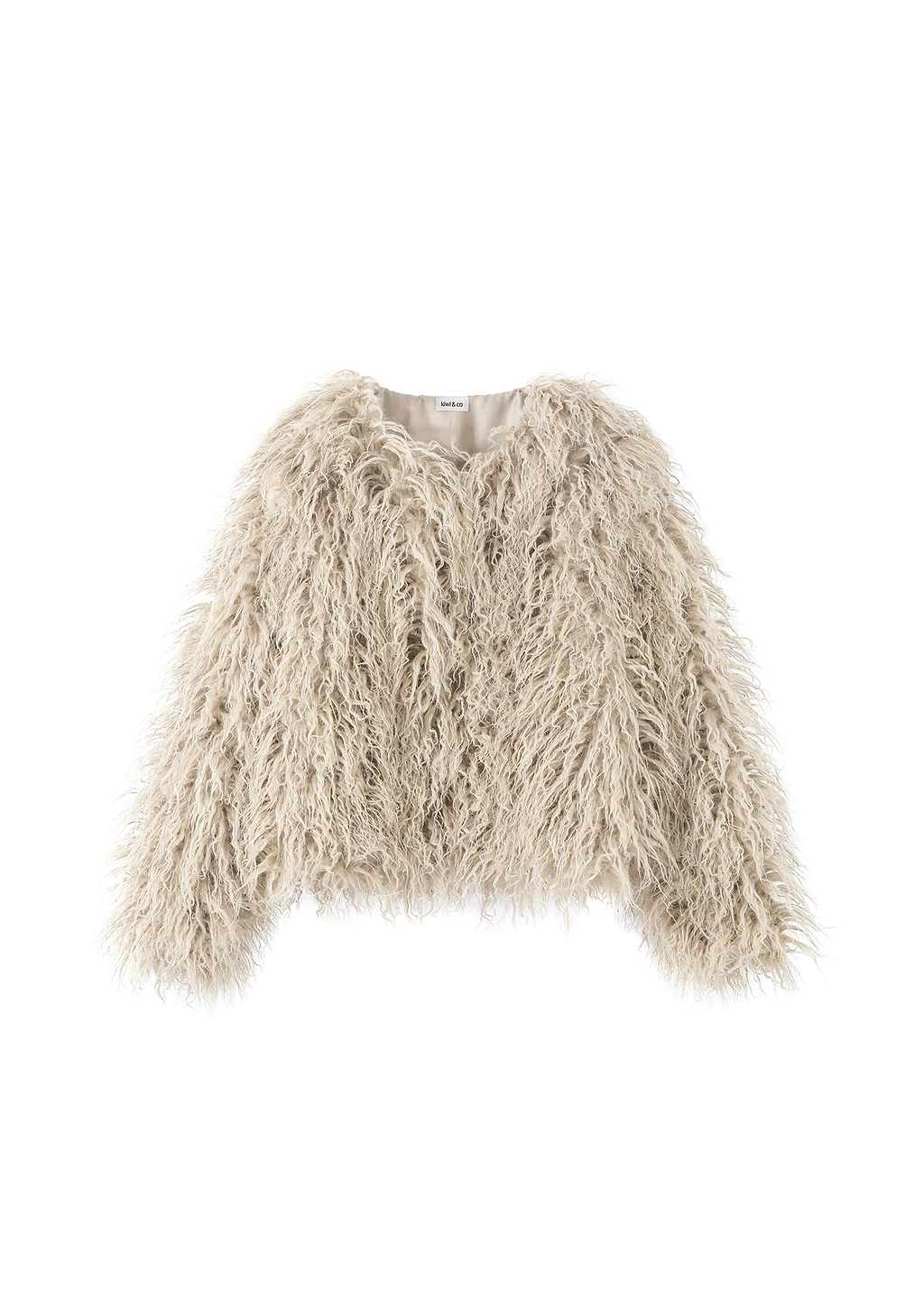 Esme Faux Fur Oatmeal Jacket