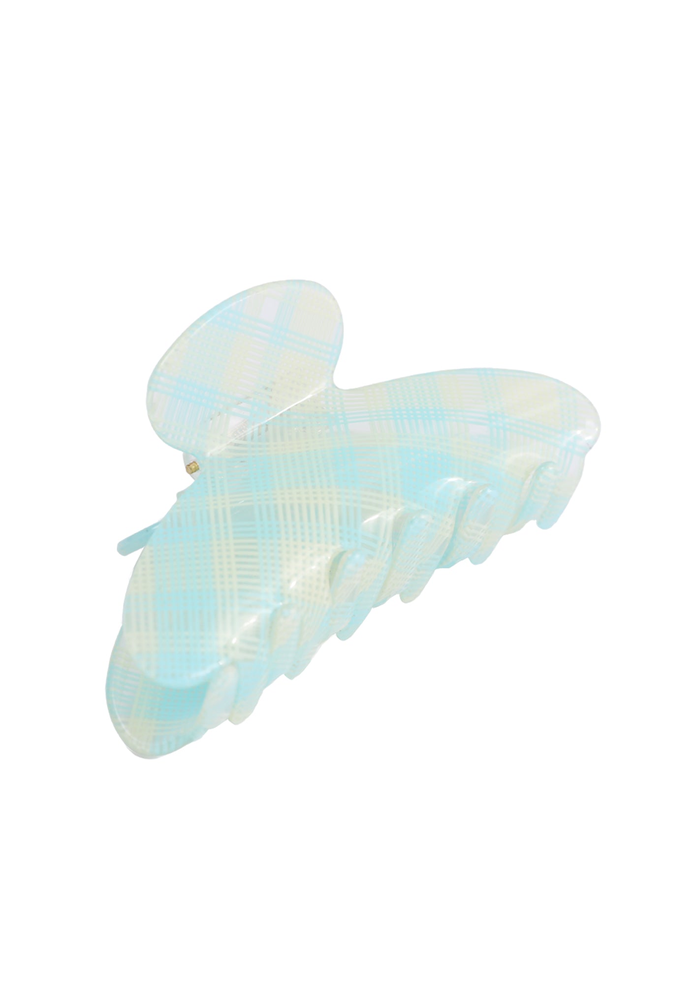 Plaid Claw Clip