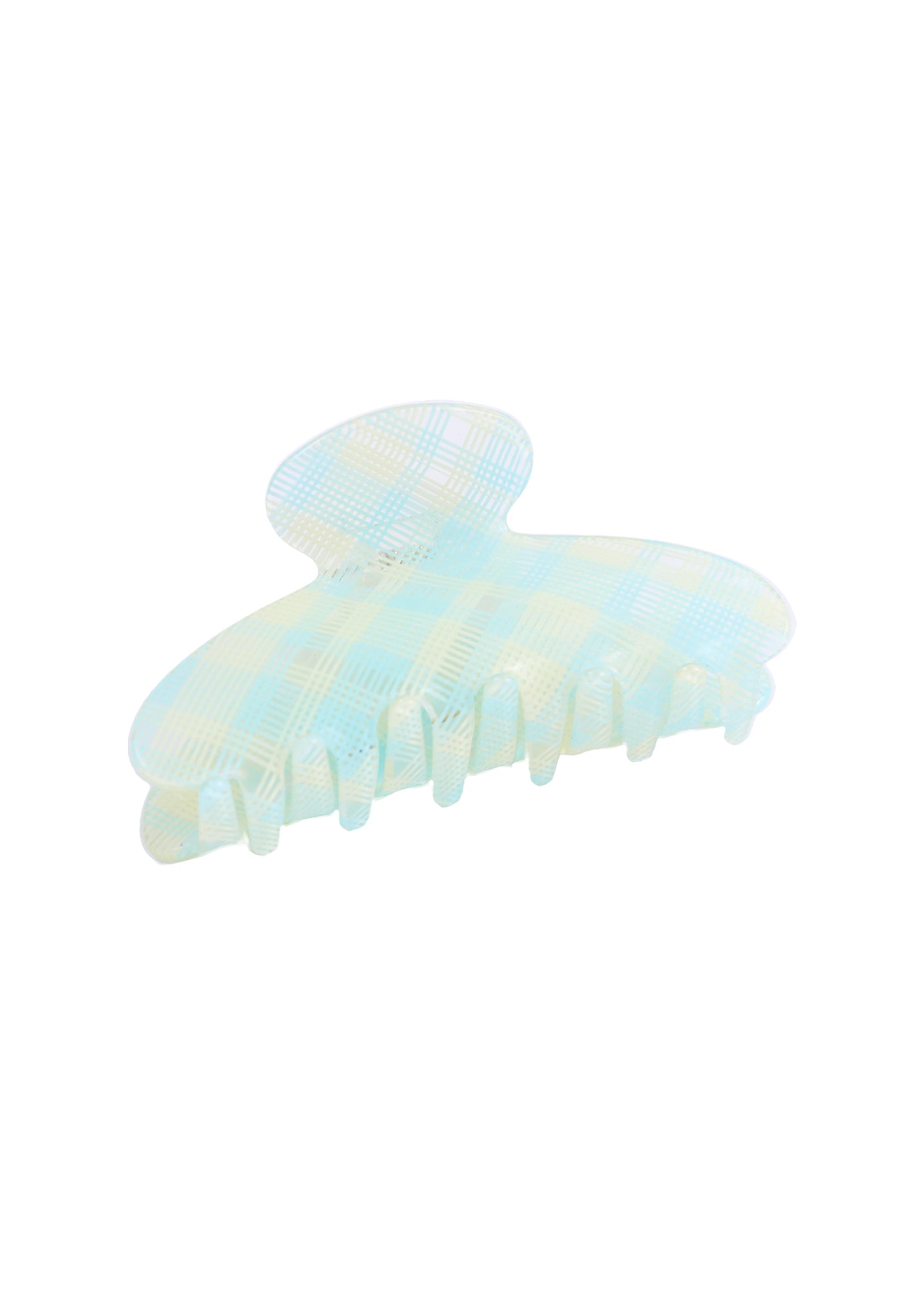 Plaid Claw Clip