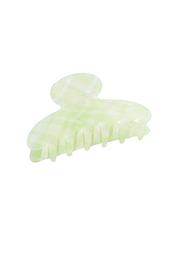 Plaid Claw Clip