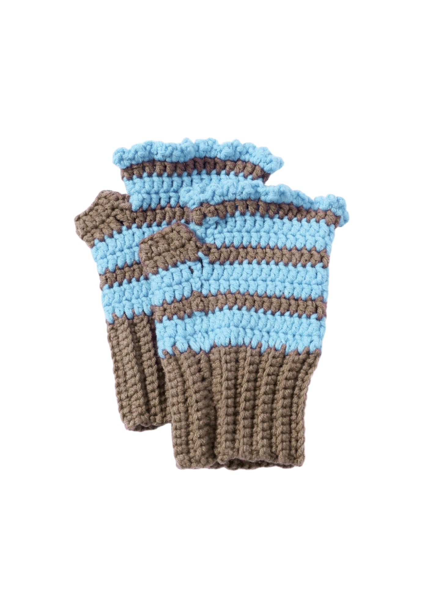 Coming Soon Blue Ruffle Glove