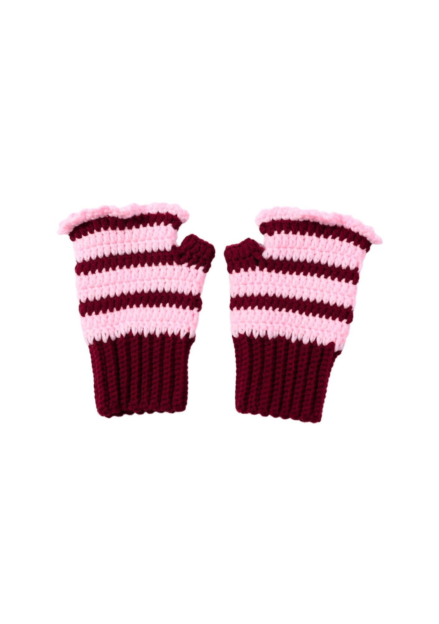 Coming Soon Pink Ruffle Glove