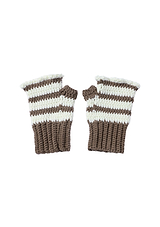 Coming Soon Cream Ruffle Gloves