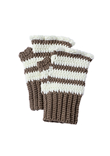 Coming Soon Cream Ruffle Gloves