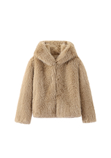 Faye Faux Fur Maple Jacket