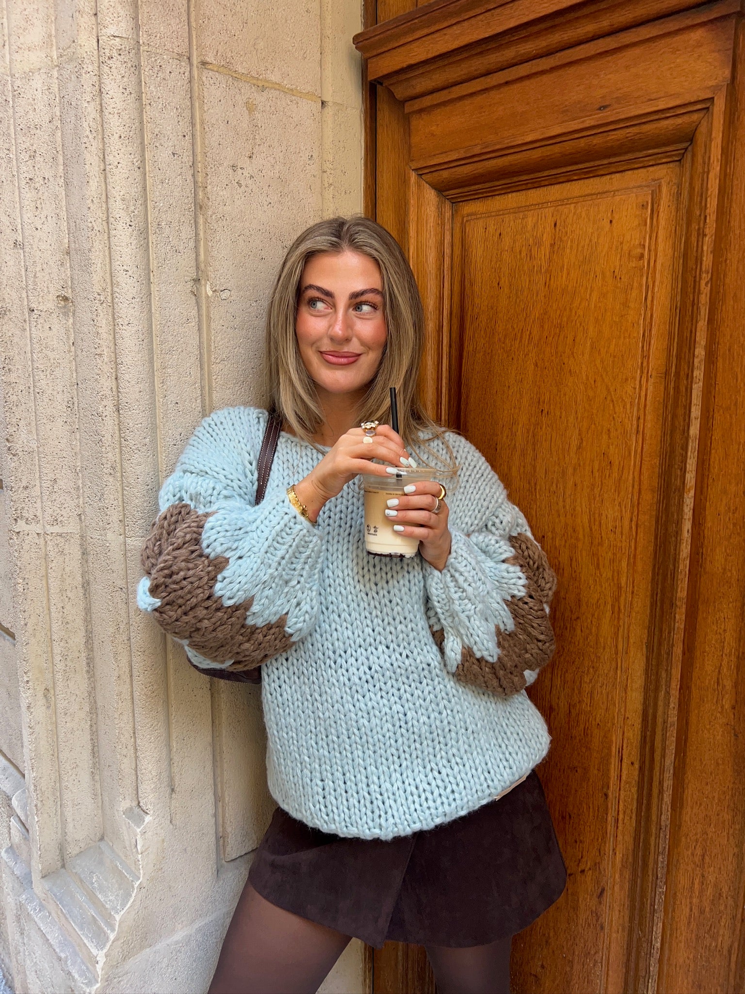 Coming Soon Cold brew Hugs & Kisses Jumper