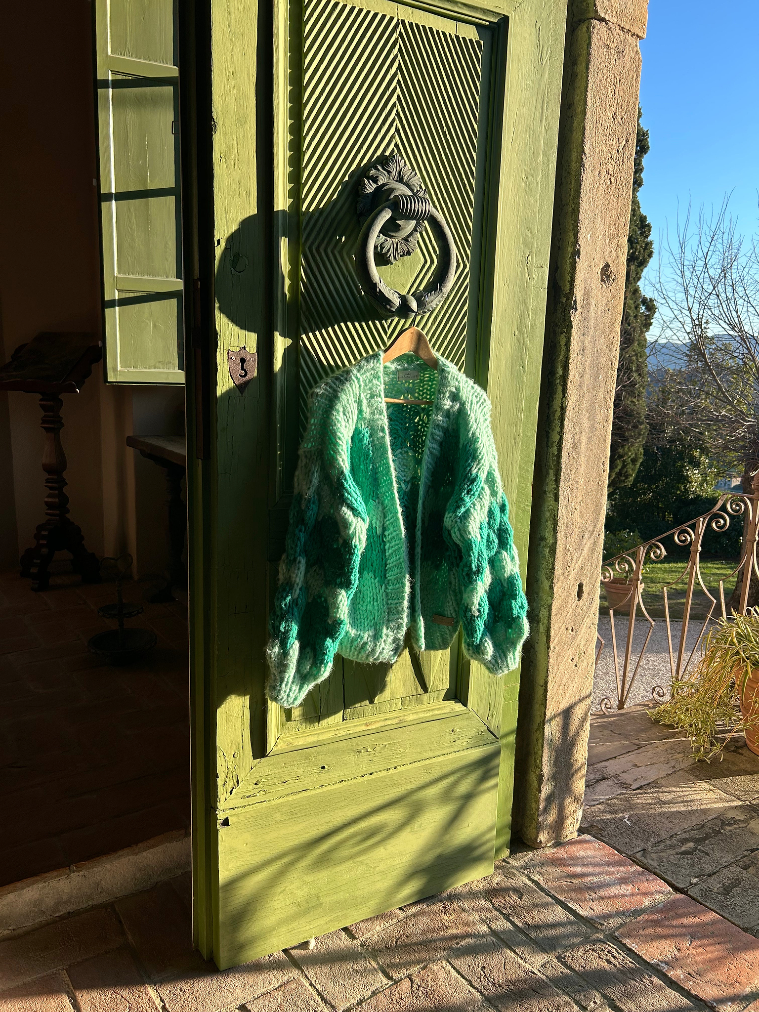 Mint Gelato Hugs & Kisses Cardigan