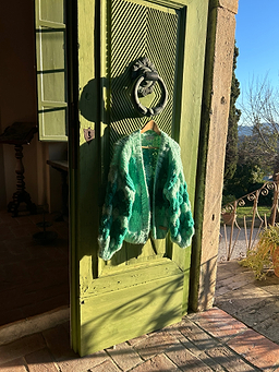 Mint Gelato Hugs & Kisses Cardigan