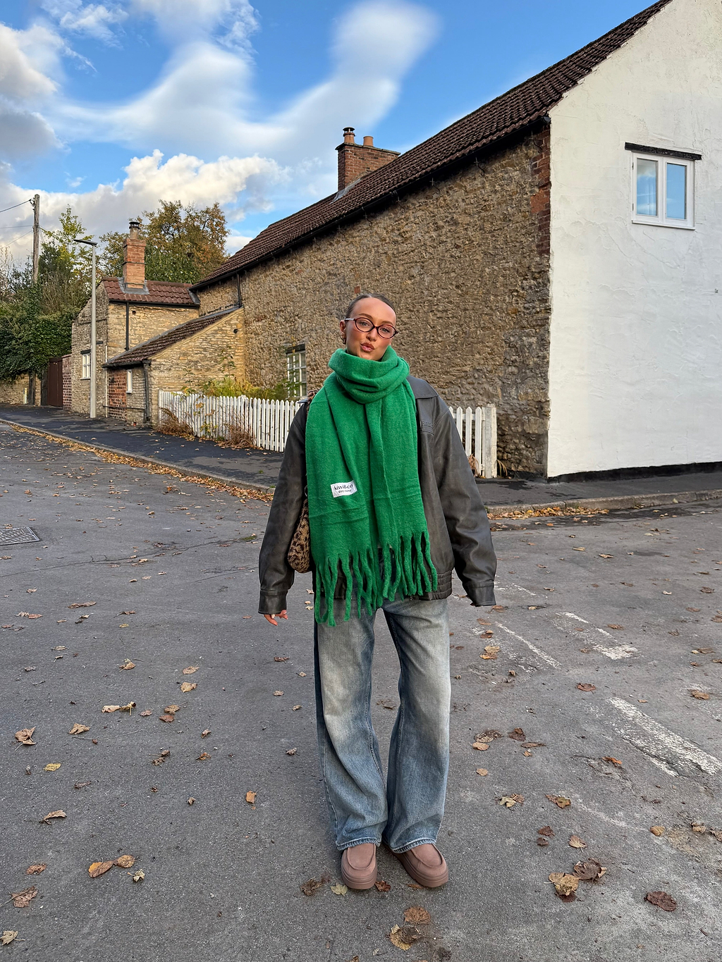 Fresh Apple Scarf