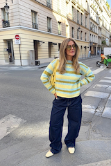 Coming Soon Honey Striped Top