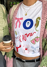 D'Amore Oversized Tee - Kiwi & Co